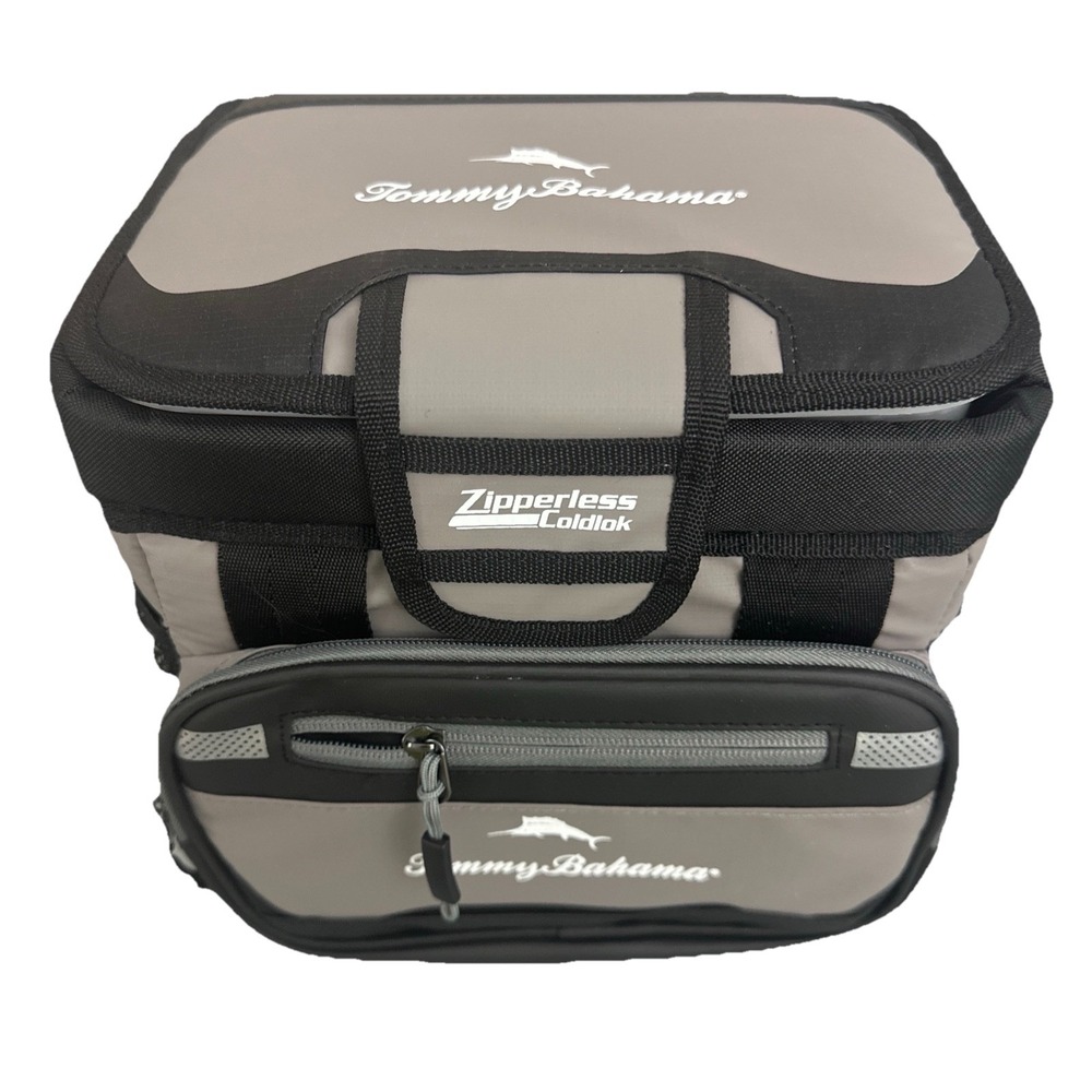 Tommy Bahama Zipperless Coldlok Hardbody Cooler With Deep‎ Freeze Insulation New